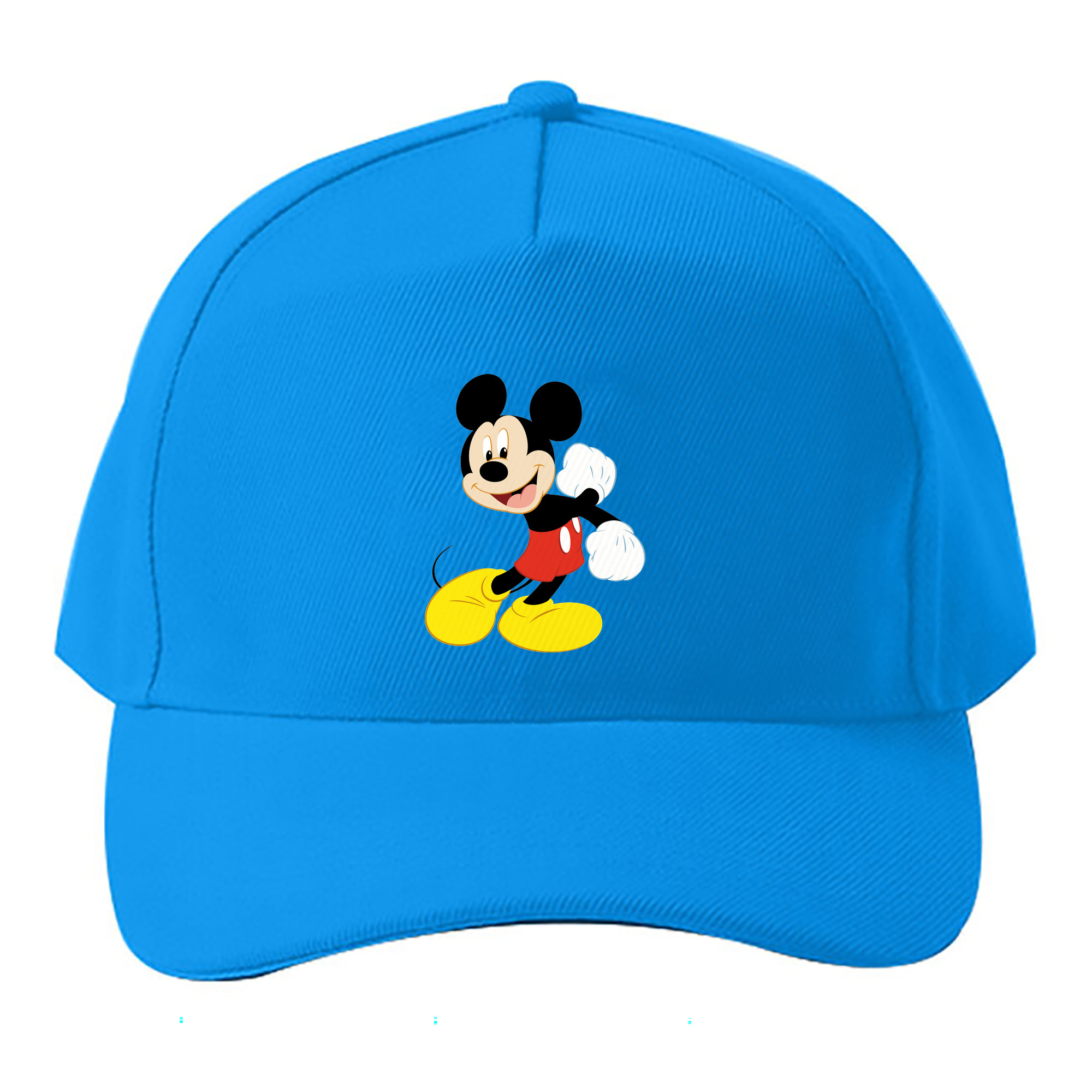 （画像用） ミッキーマウス Mickey Mouse ベースボールキャップ 綿100％ 男女兼用 帽子 スポーツ